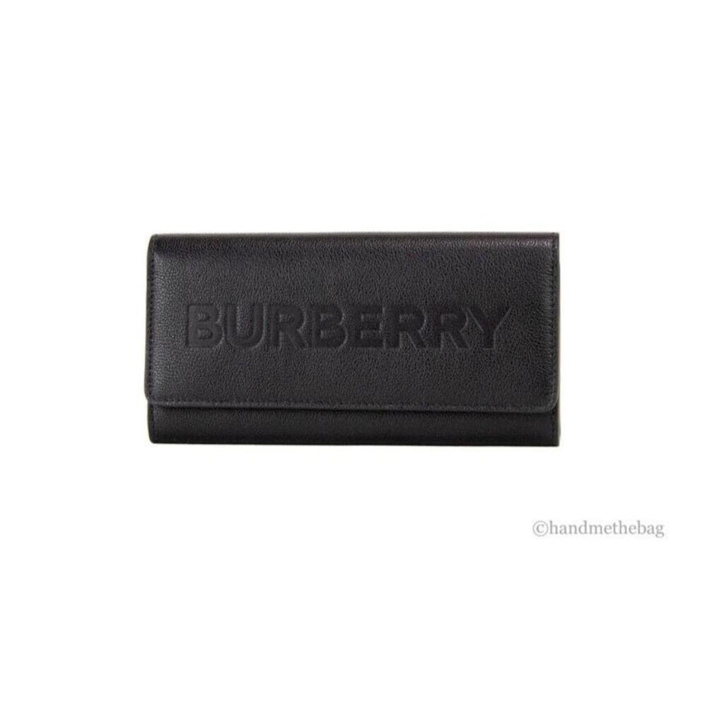 Burberry Porter Black Leather Logo #266551B28B